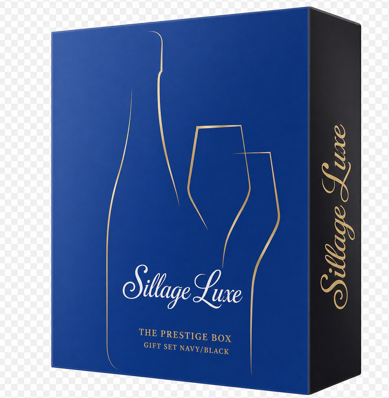 The Prestige Box Gift Set - Navy/Black